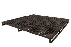 center leg support large cage grate